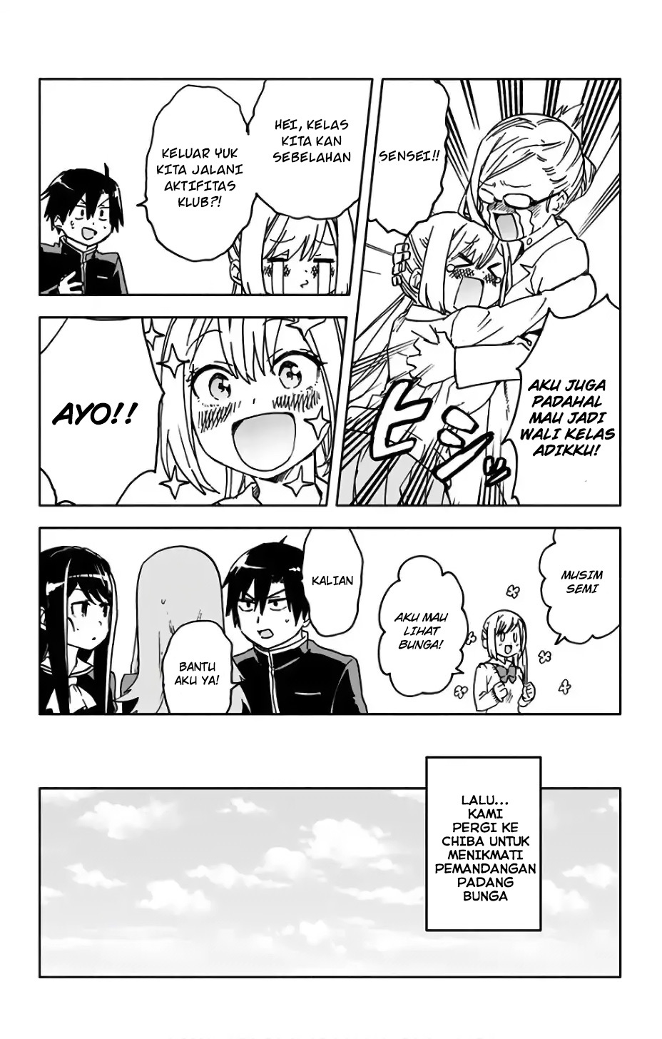 Saguri-chan Tankentai Chapter 18 Bahasa Indonesia